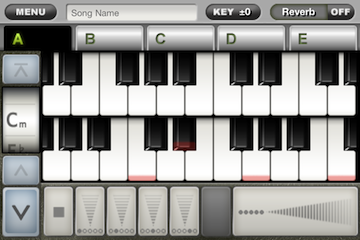 ToyPiano Screenshot SongPlay
